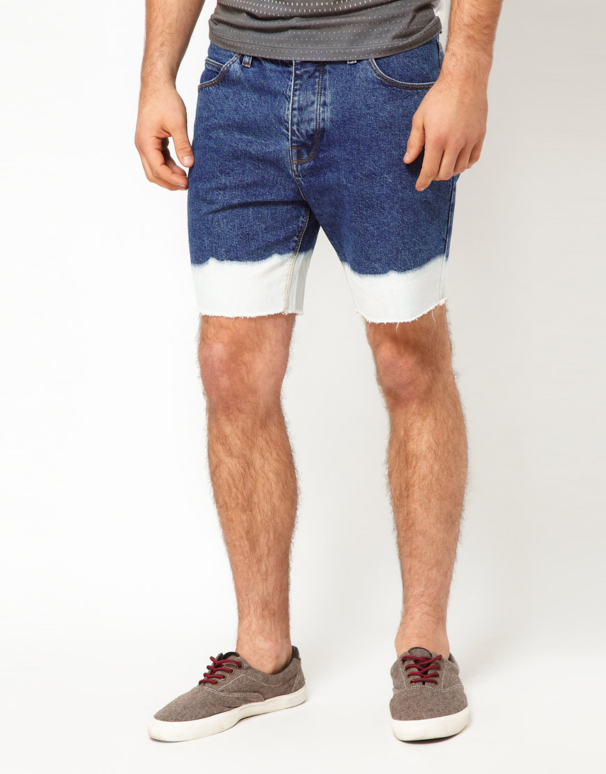 nike denim shorts