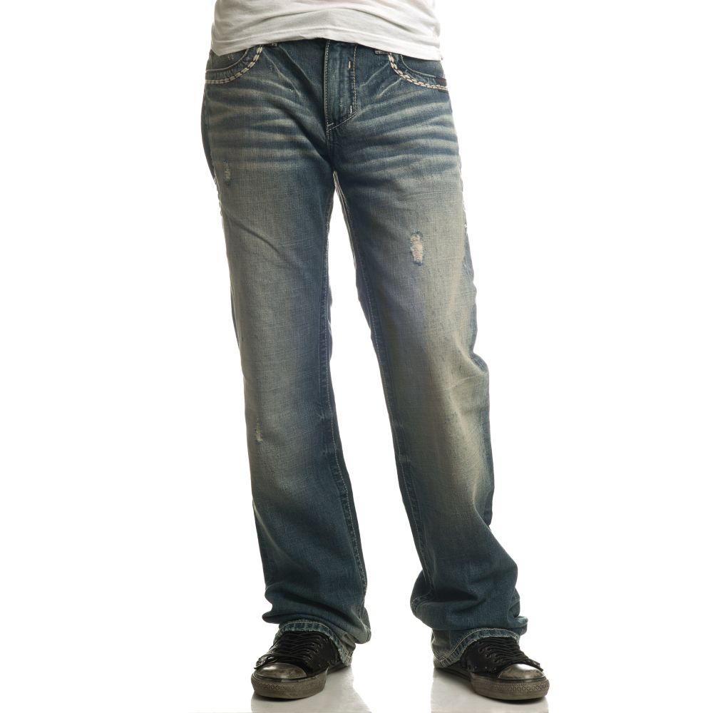 Lyst Affliction Cooper Flap Pocket Jeans in Blue for Men