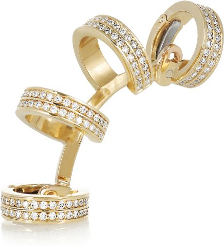 Repossi Berbère 18karat Gold Diamond Ear Cuff in Gold | Lyst