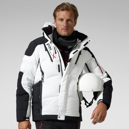 RLX Ralph Lauren Recco Rescue Down Jacket in White for Men | Lyst