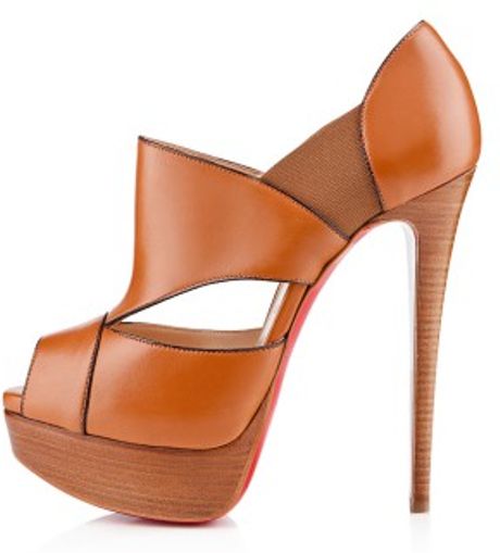 Christian Louboutin Pitou in Brown (sky) | Lyst