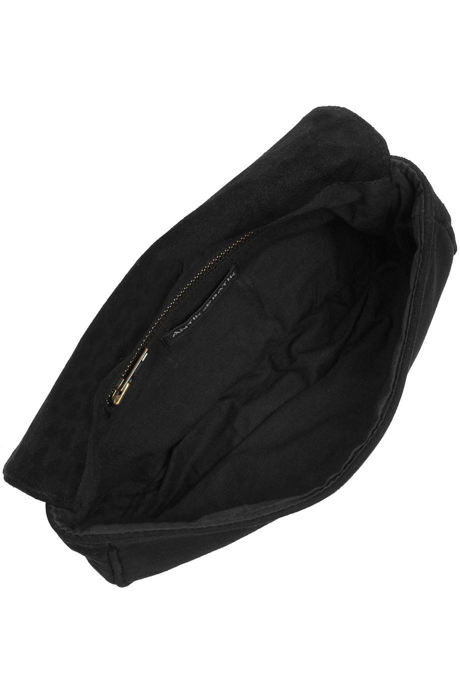 Velevet Antik Antik Batik Darie Embellished Suede Clutch in Black Lyst Velevet Antik Antik Batik Darie Embellished Suede Clutch in Black Lyst
