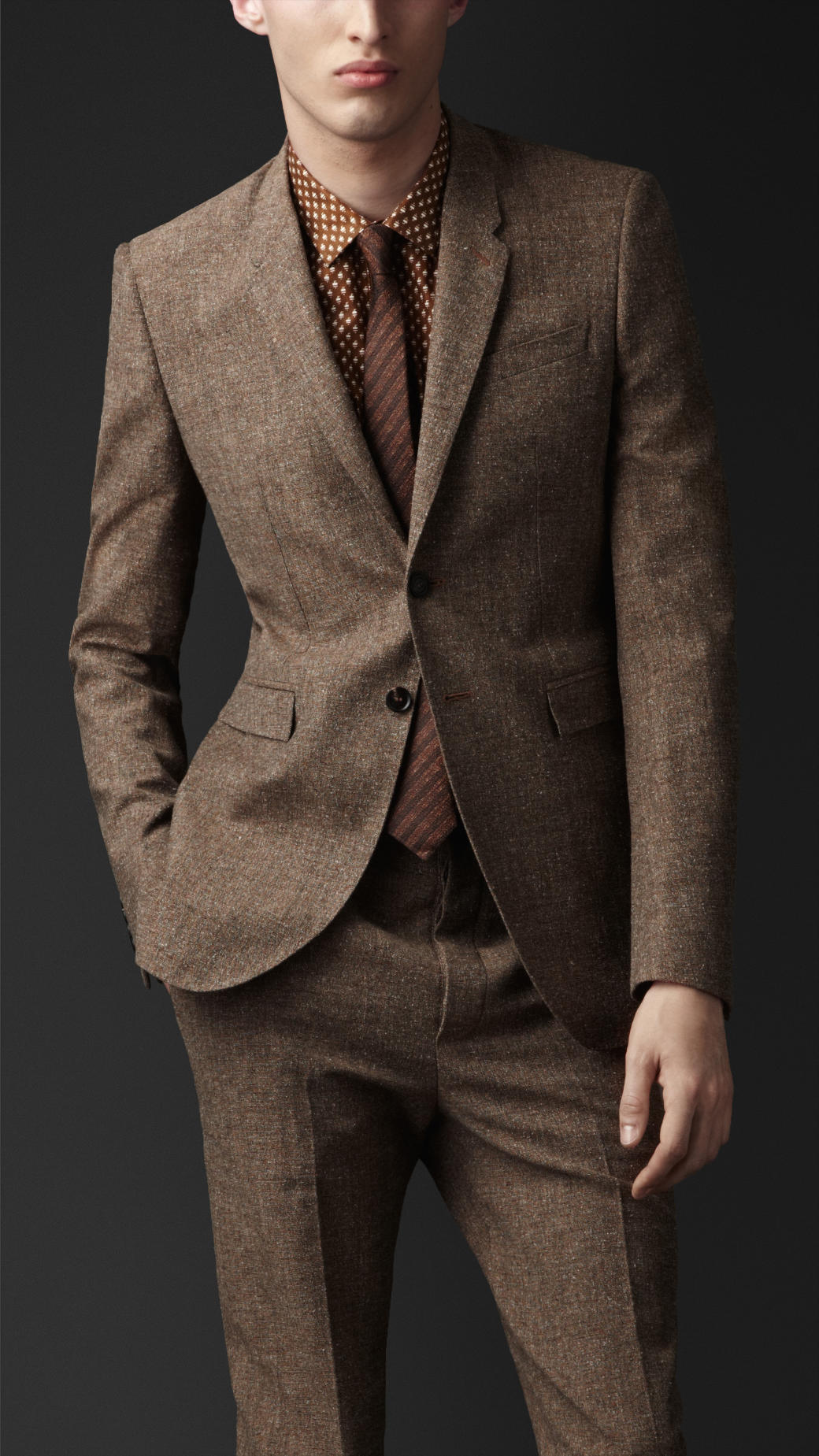 burberry tweed coat