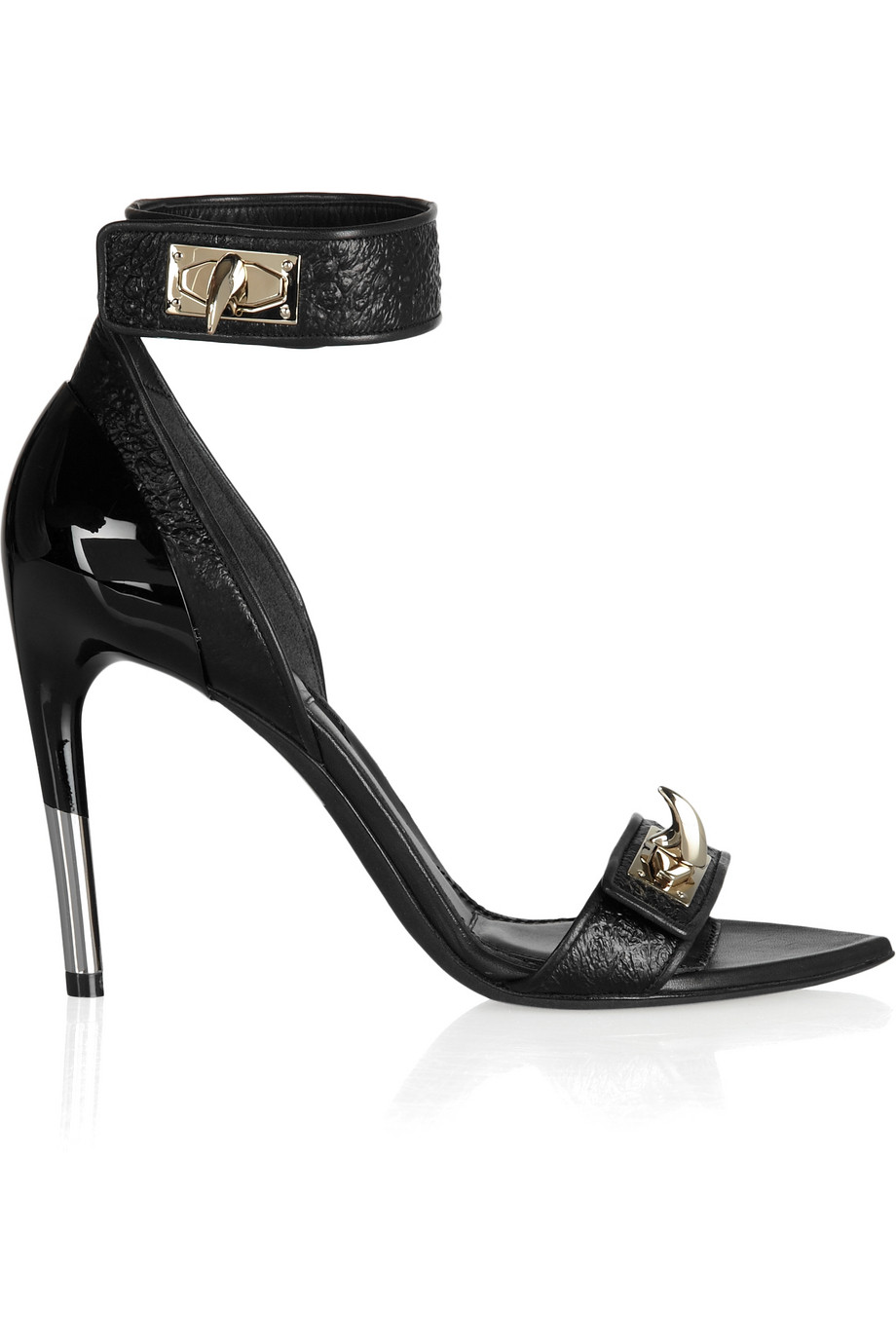 Givenchy Embellished Hagfish Sandals in Black Lyst