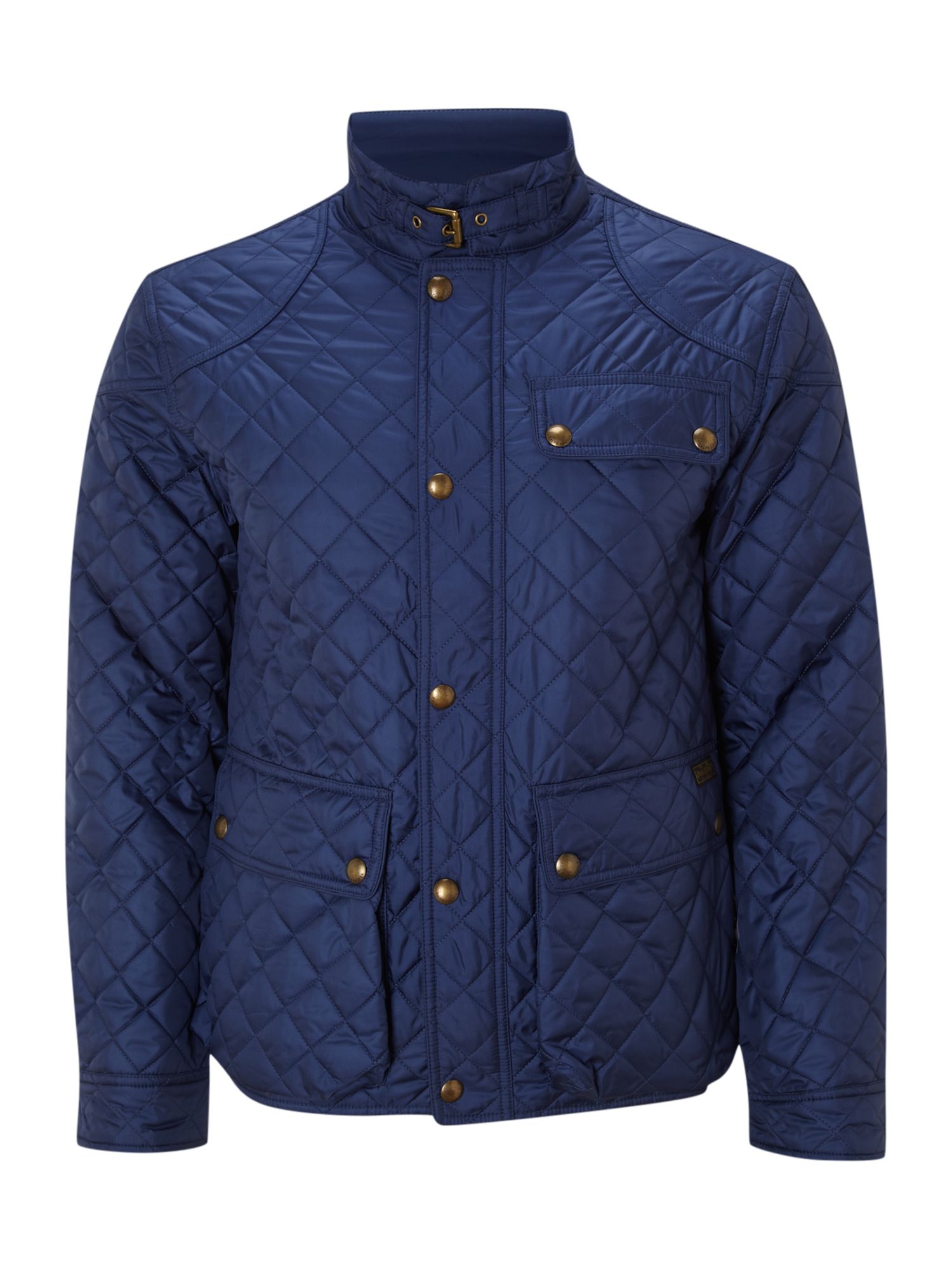 Polo ralph lauren Quilted Jacket in Blue for Men (navy) | Lyst