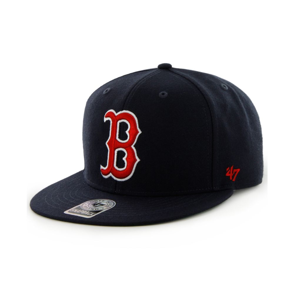 47 Brand Boston Red Sox Big Shot Snapback Hat in Navy (Blue) for Men - Lyst