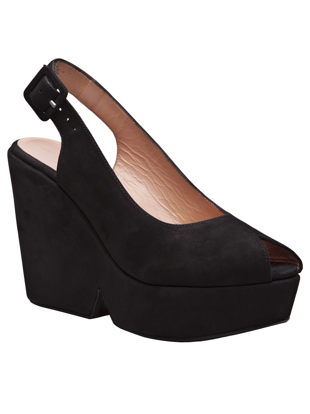 Robert Clergerie Dylan Platform Sandal in Black - Lyst