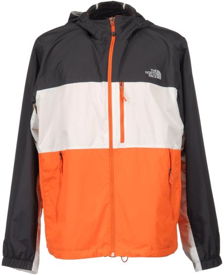 The North Face Jacket in Multicolor for Men (orange) | Lyst