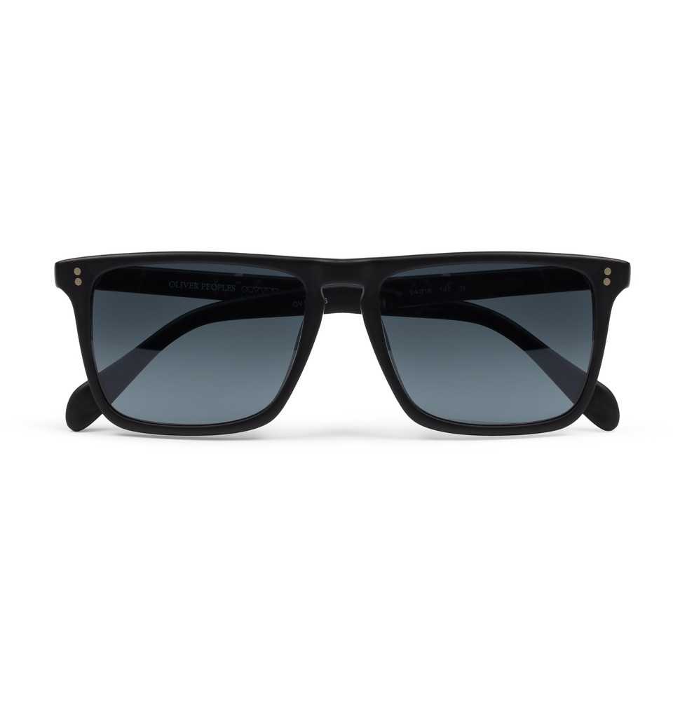 Lyst - Oliver Peoples Bernardo Rectangularframe Acetate Sunglasses in ...