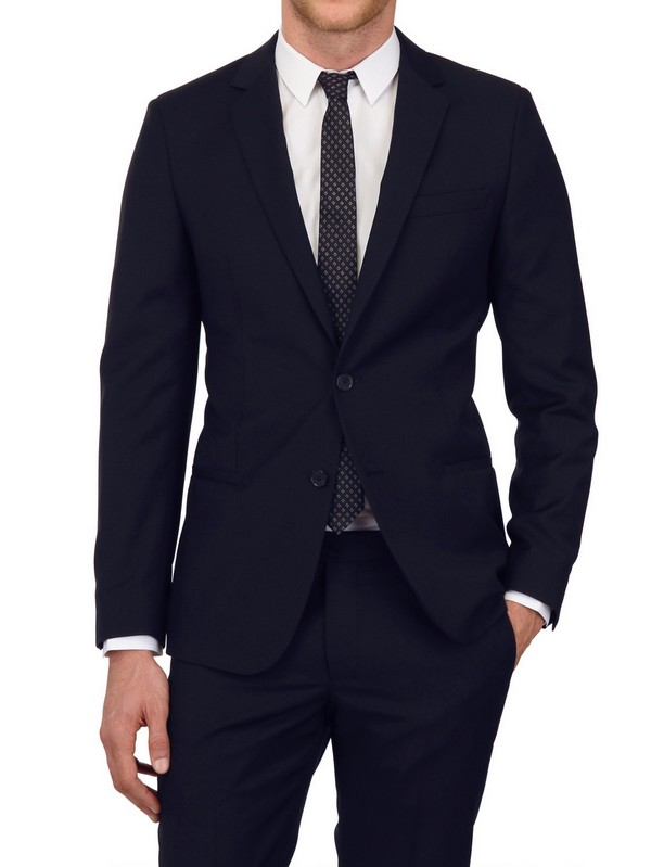Dolce & Gabbana Light Wool Canvas Suit in Navy (Blue) for Men - Lyst