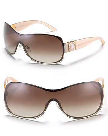 dior shield sunglasses metal classic pink