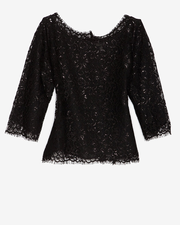 Lyst - Joie Lace Blouse in Black