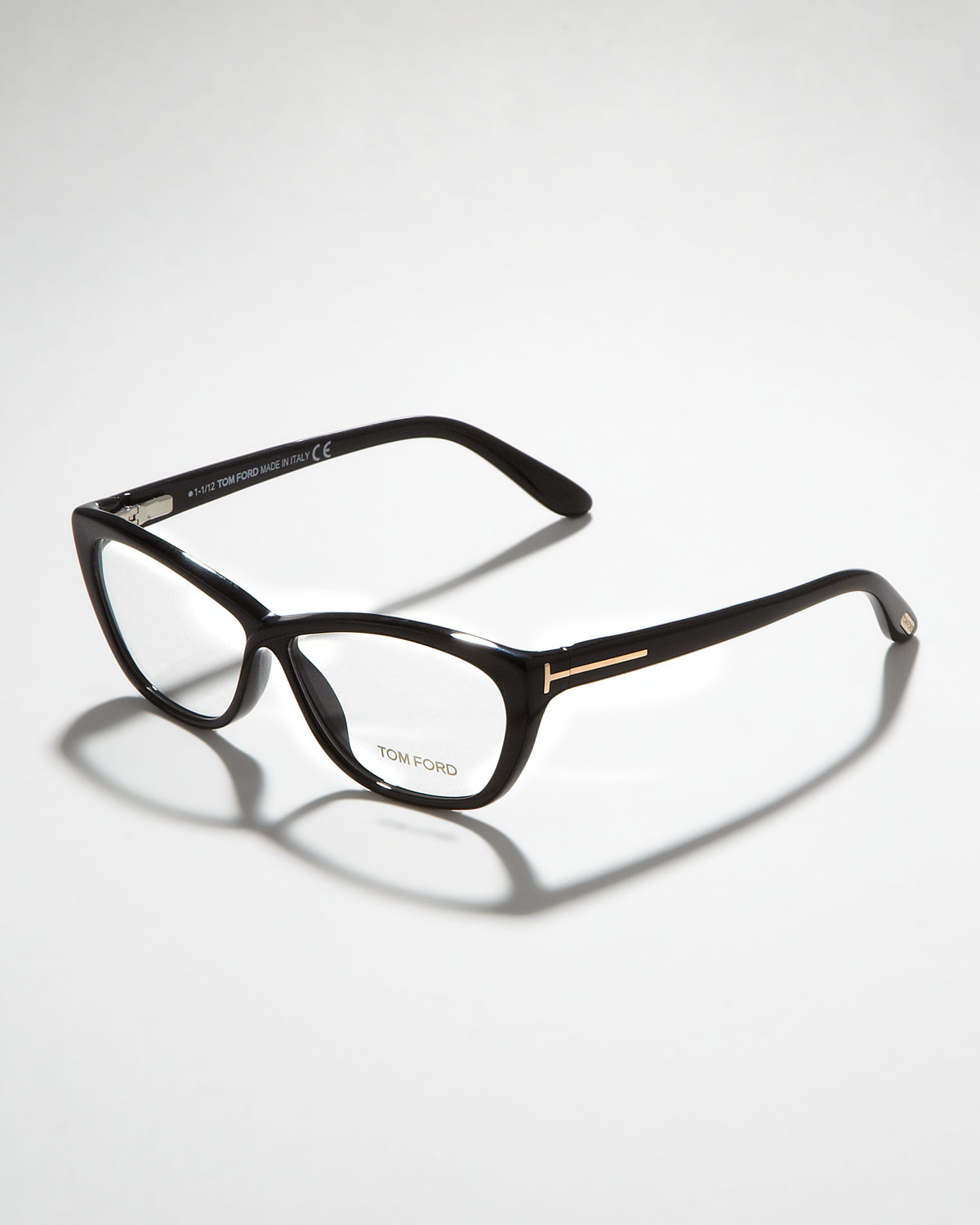 Tom Ford Crossover Cat Eye Fashion Glasses In Black Lyst 