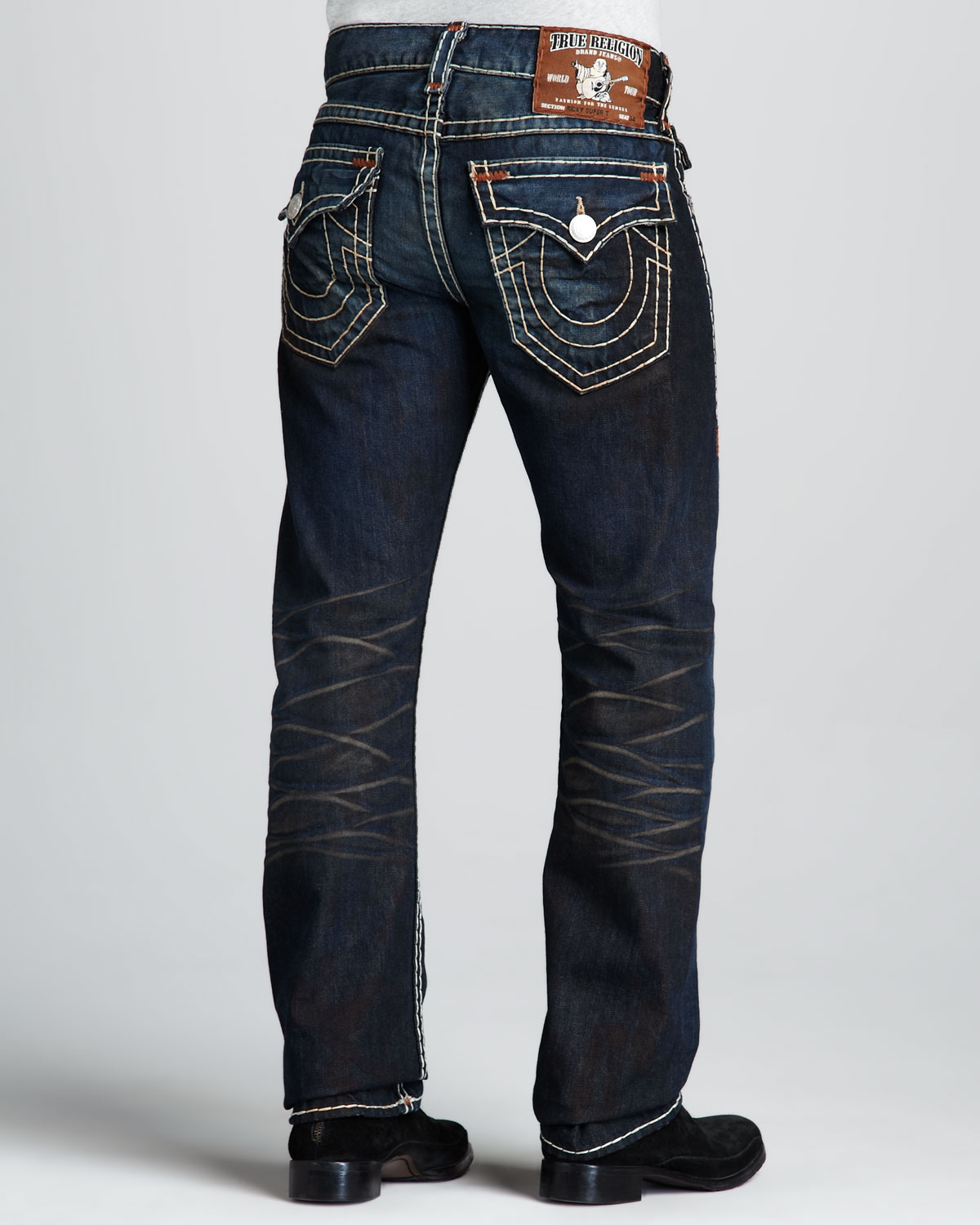 Lyst - True Religion Ricky Super T Collateral Jeans in Blue for Men