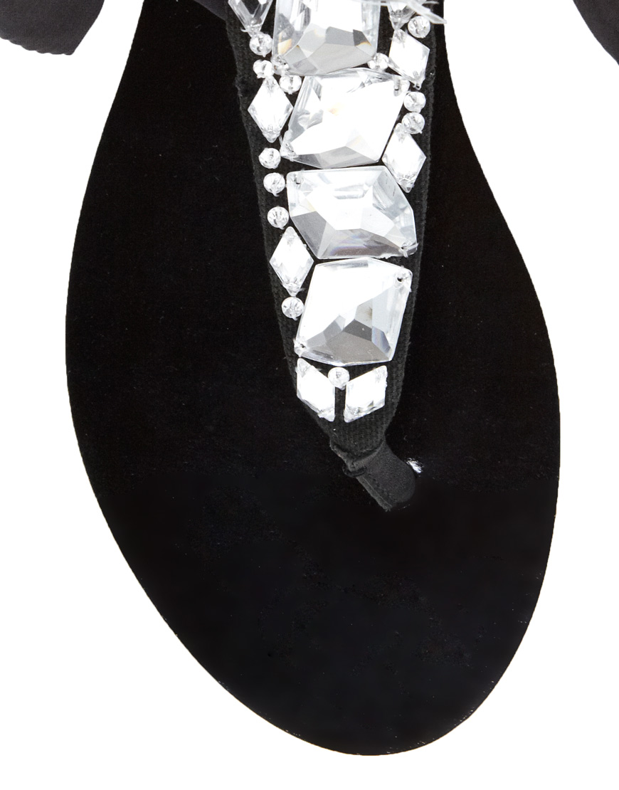 flat sandals with ribbon ties