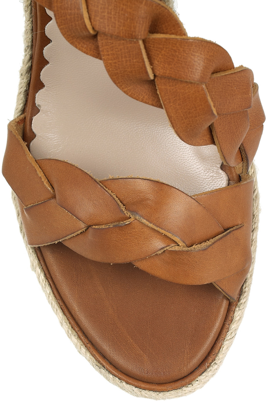 wide fit brown wedge sandals