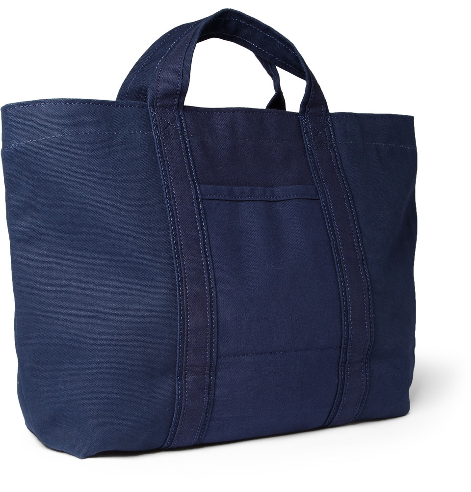 Lyst - Beams plus Canvas Tote Bag in Blue for Men