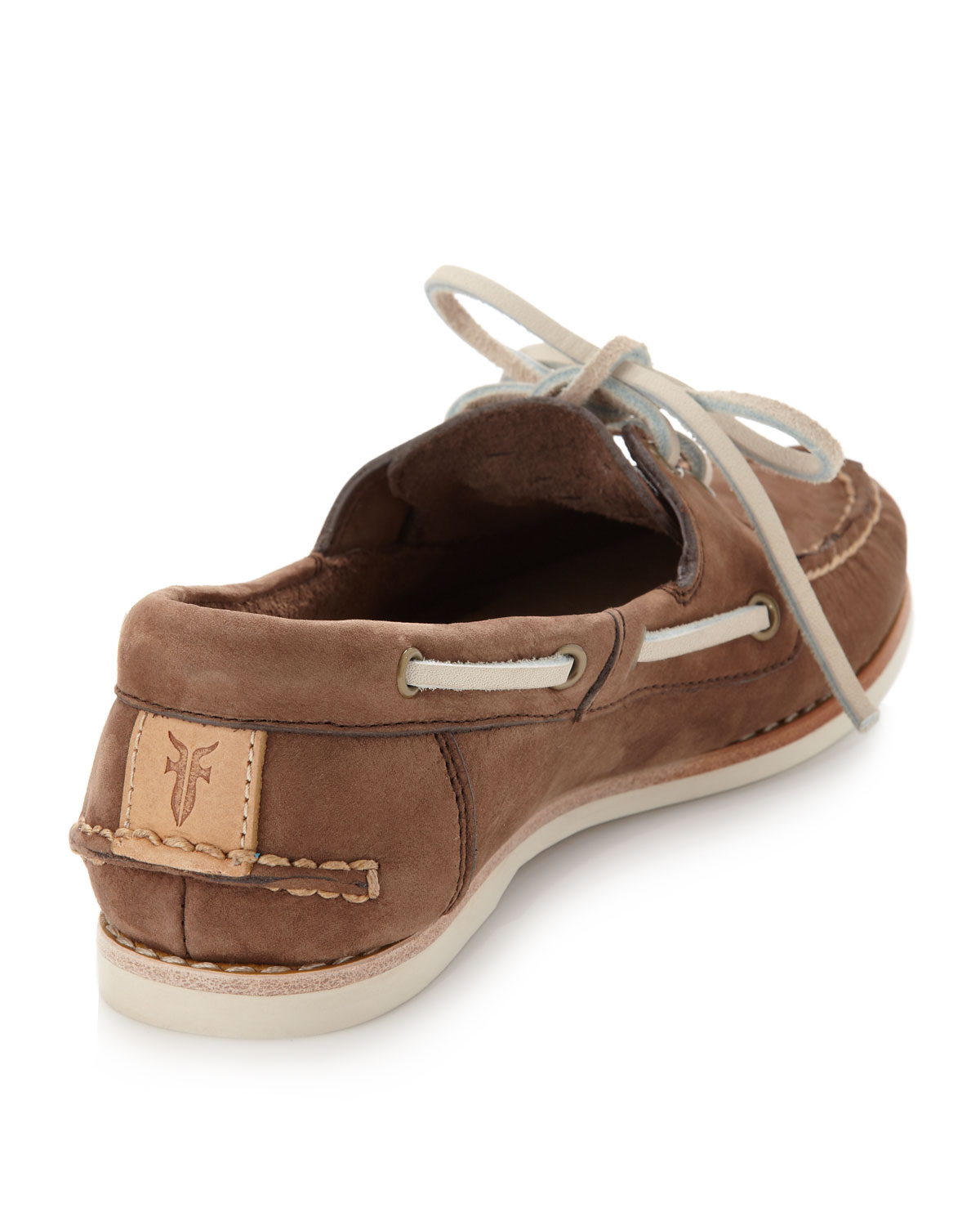 Lyst Frye Quincy Boat Shoe Brown in Brown for Men