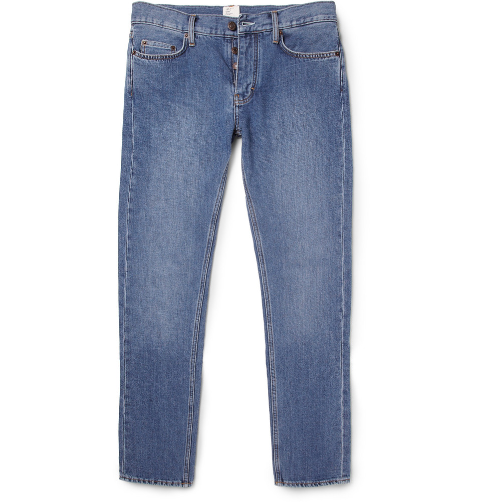 Jean.machine Slimfit Organic Cotton and Hemp Jeans in Blue for Men | Lyst