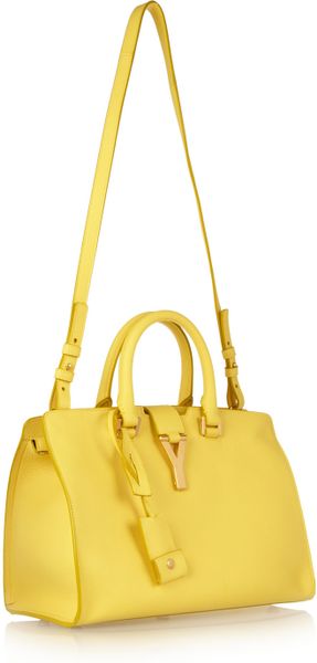 yellow ysl handbag  