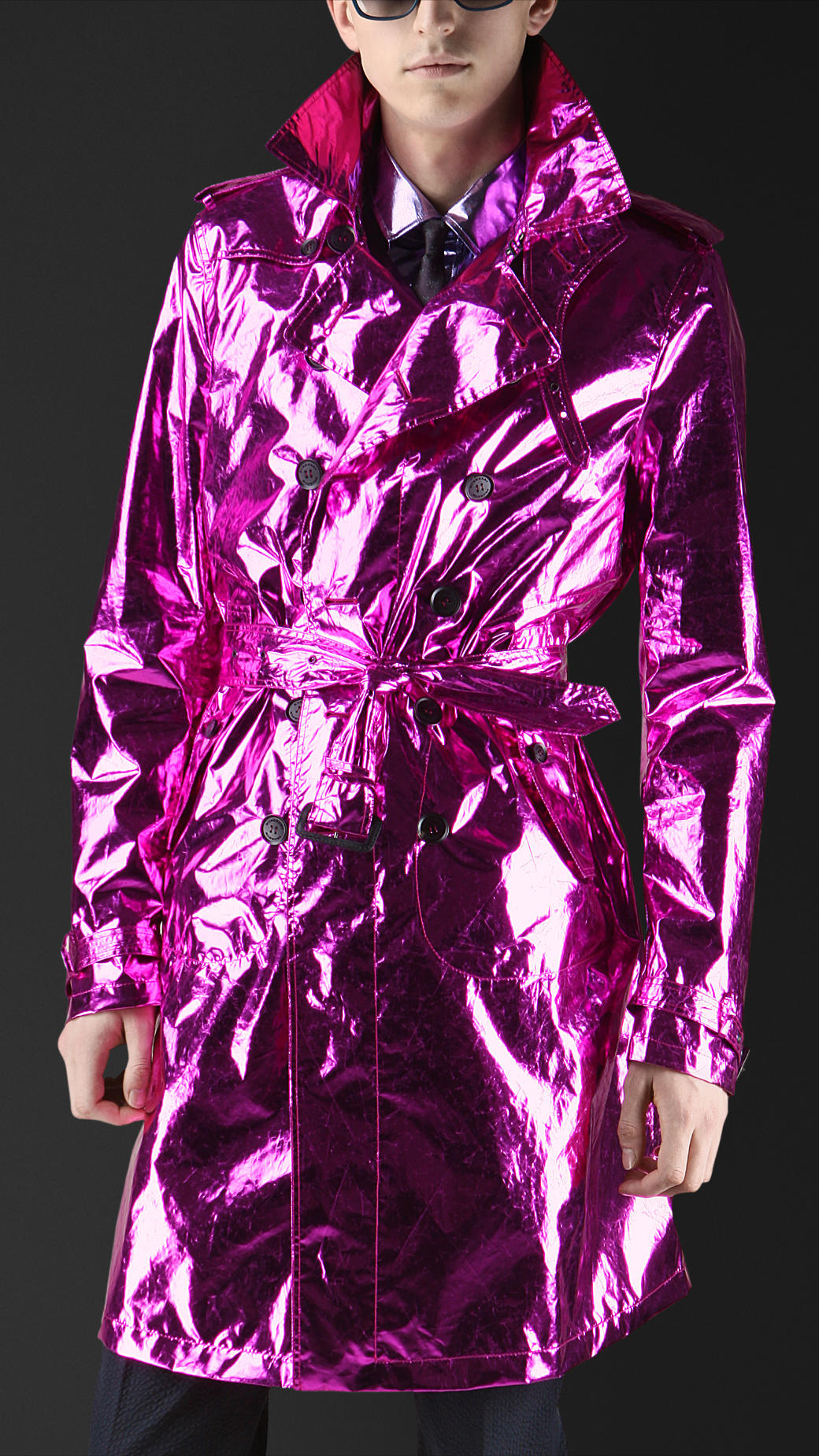 Burberry Pink Silk Trench Coat Tradingbasis Burberry Pink Silk Trench Coat Tradingbasis