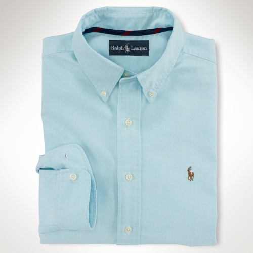 ralph lauren aegean blue shirt