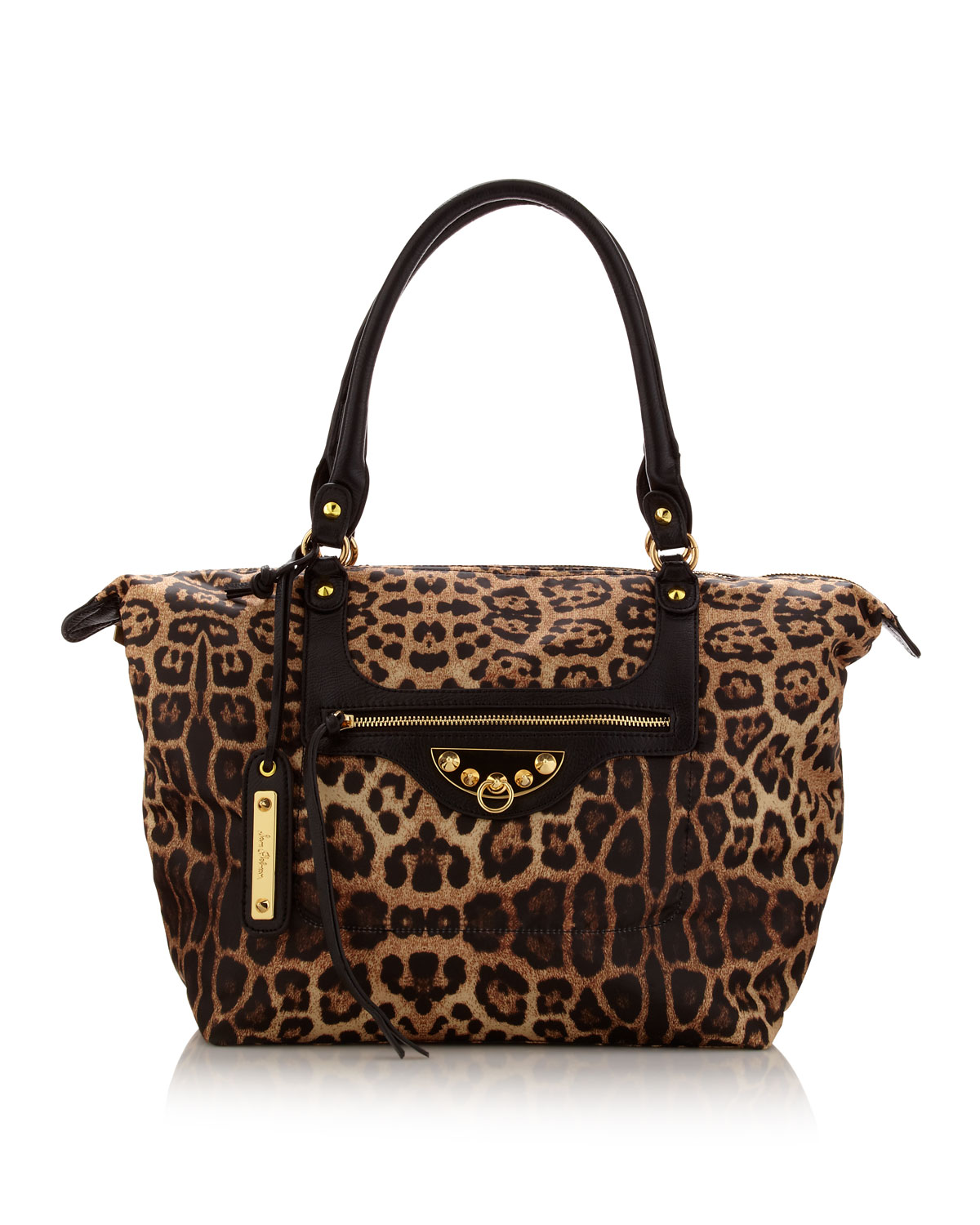 Lyst Sam Edelman Phoebe Leopardprint Nylon Tote Bag