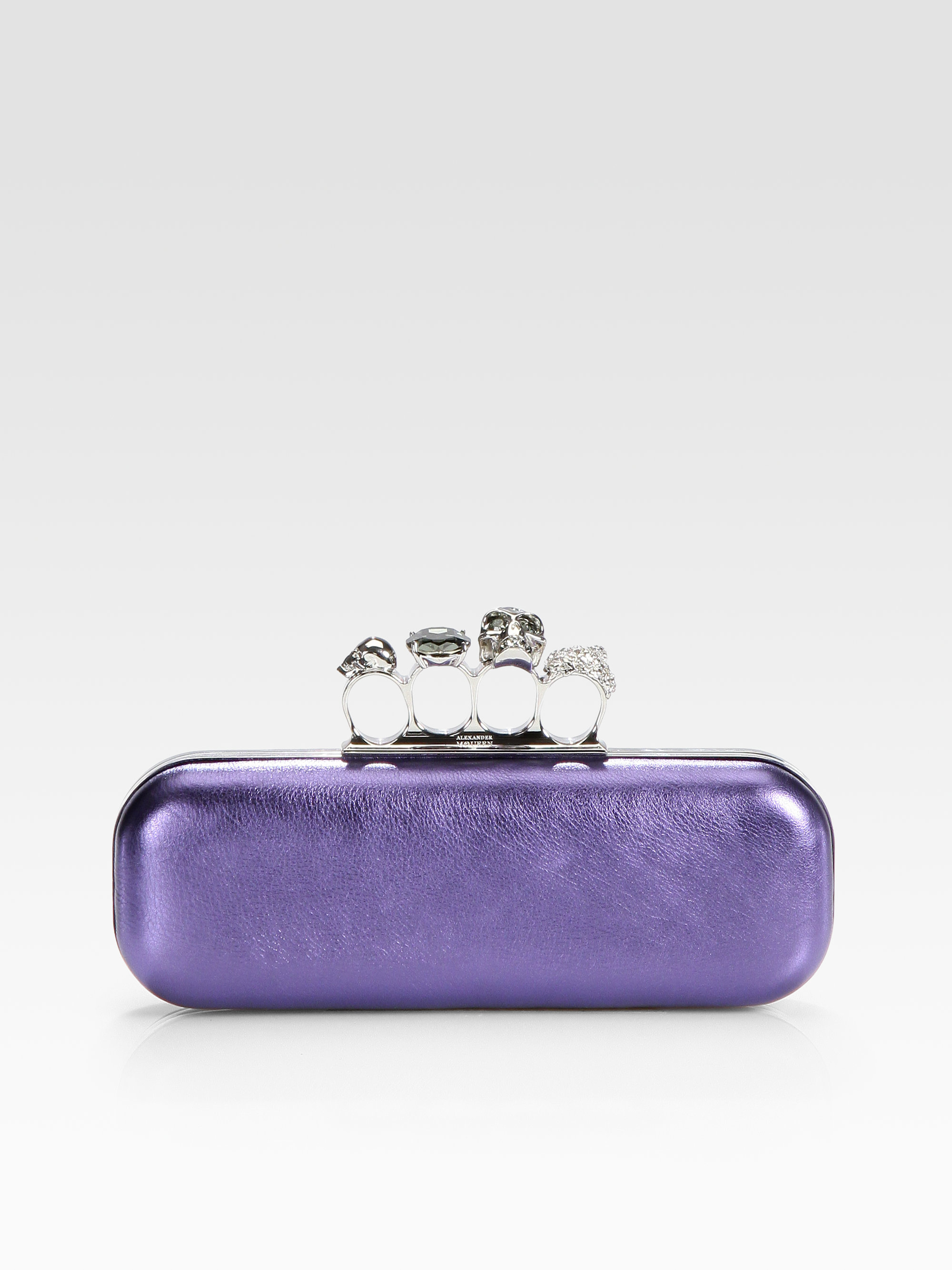 purple clutch