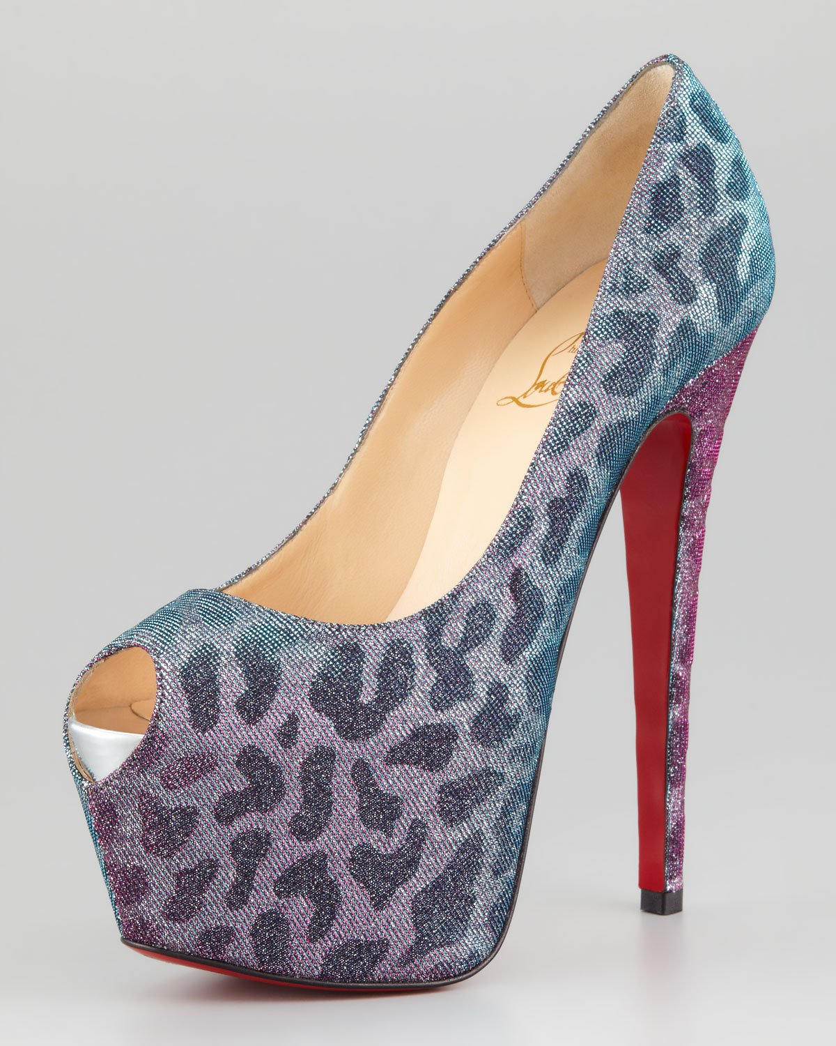 leopard print louboutins
