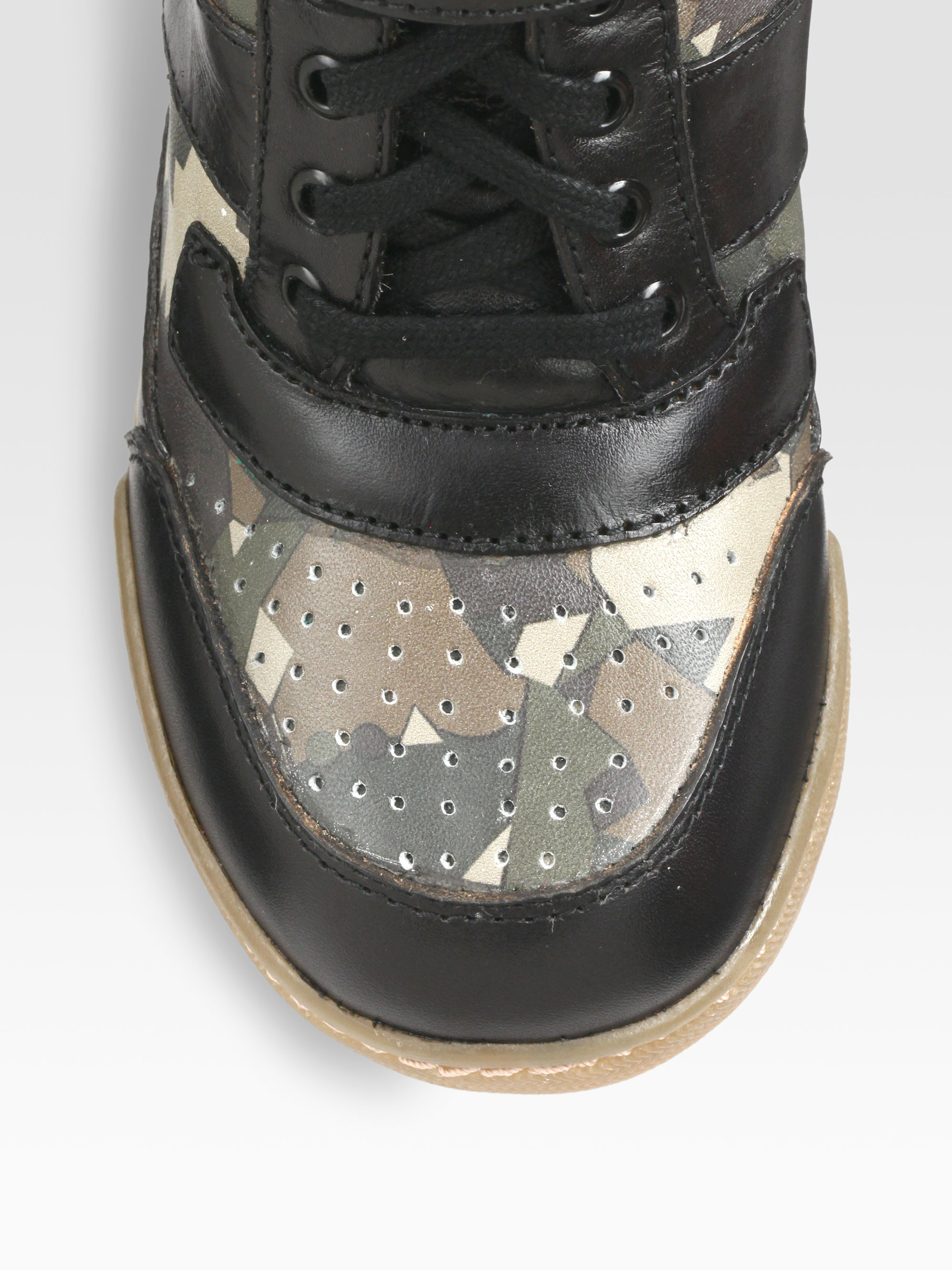 marc jacobs wedge sneakers