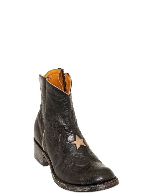 black mexican boots for men