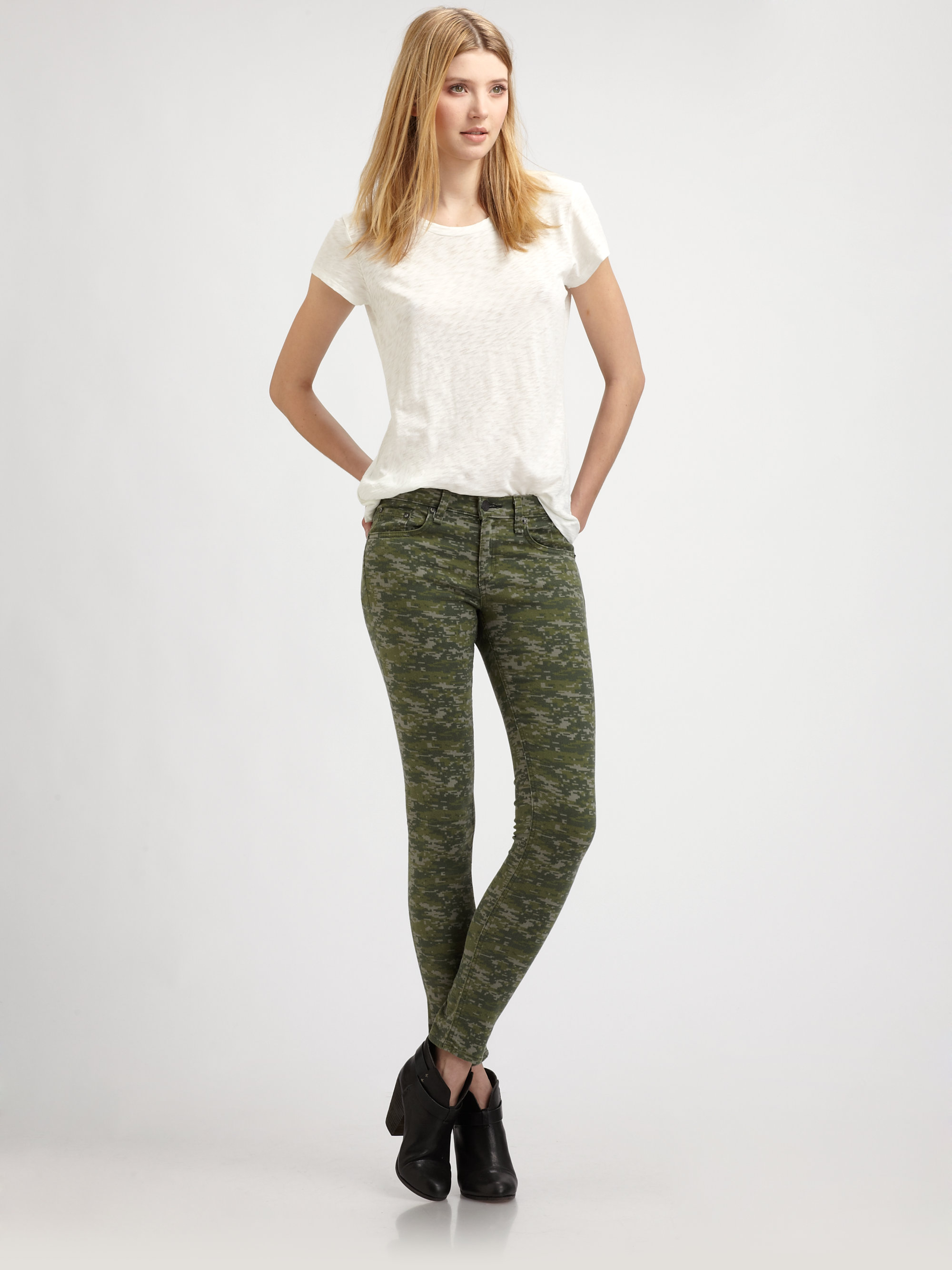 rag and bone camo jeans