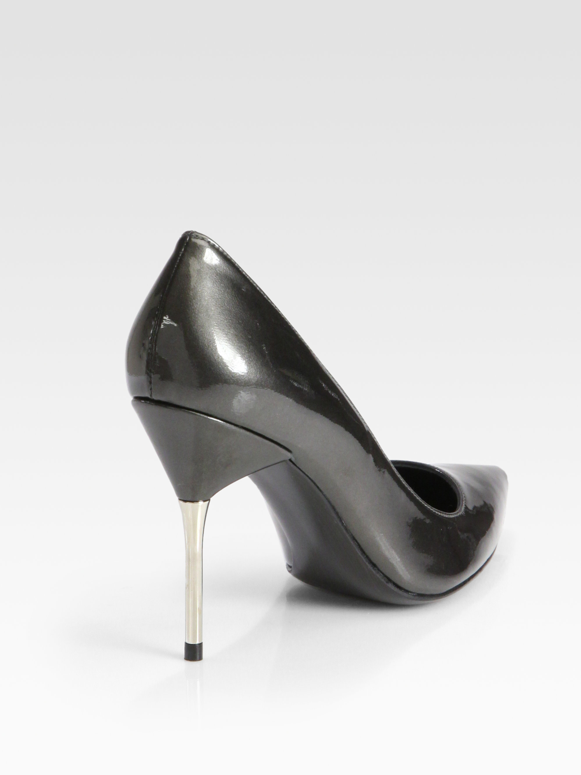 metal heel pumps