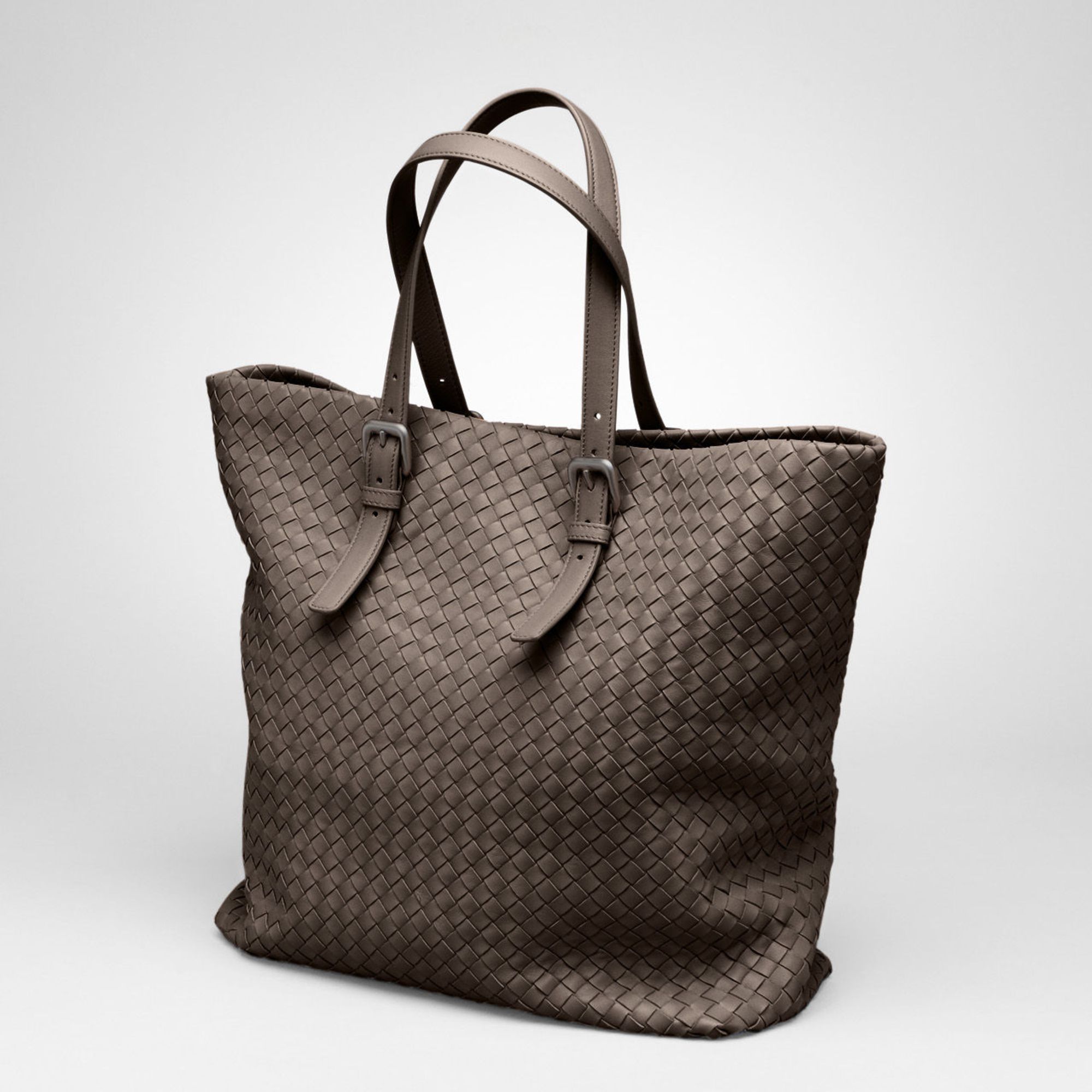 Bottega veneta Appia Intrecciato Nappa Tote in Brown (edoardo/edoardo ...