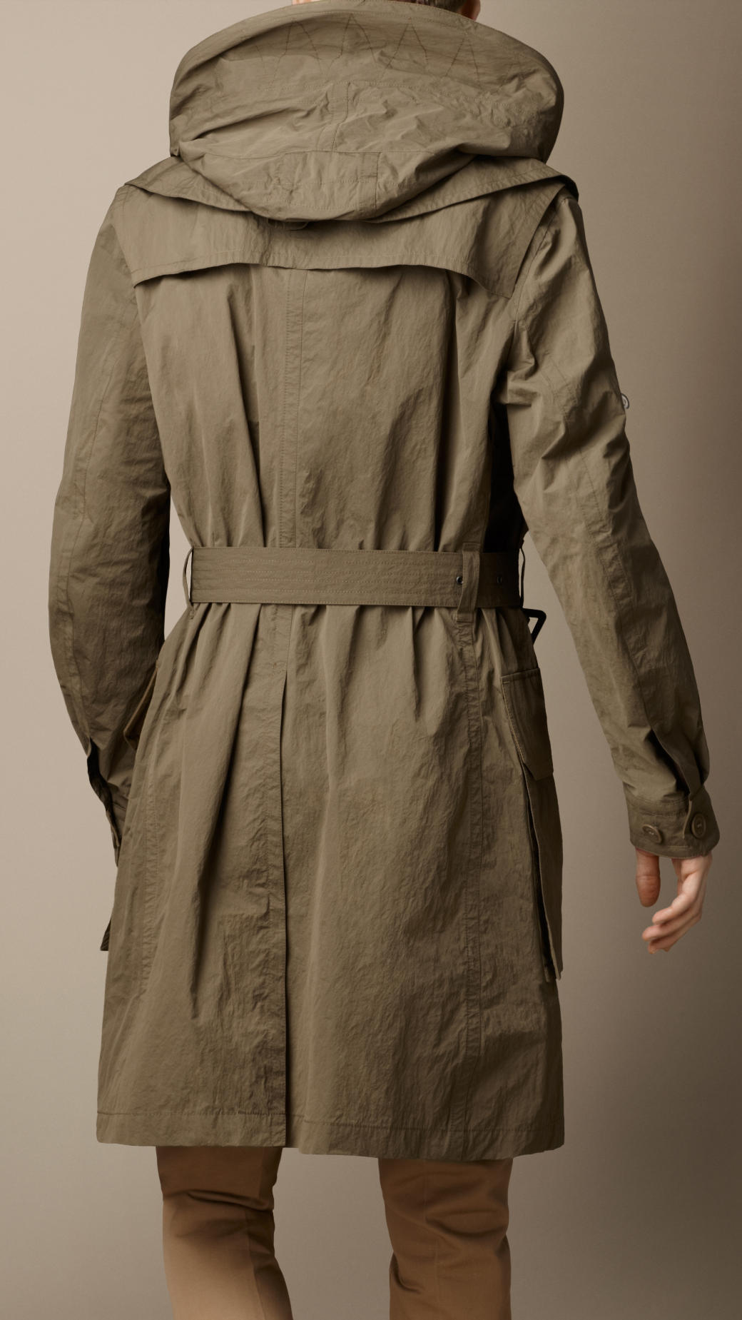 burberry raincoat with hood