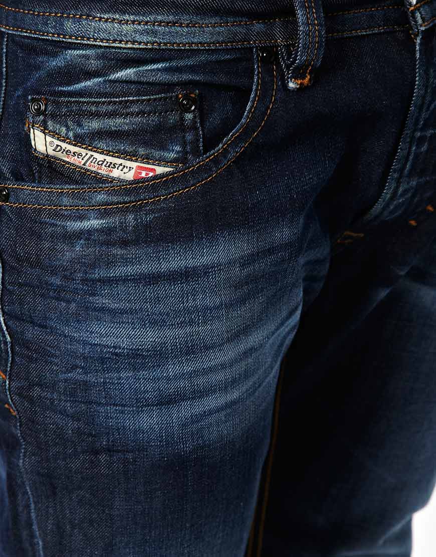 dark blue diesel jeans