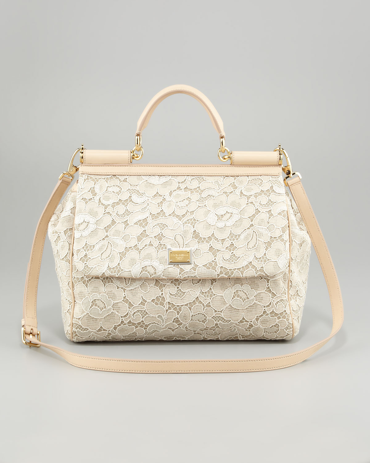 dolce gabbana white bag
