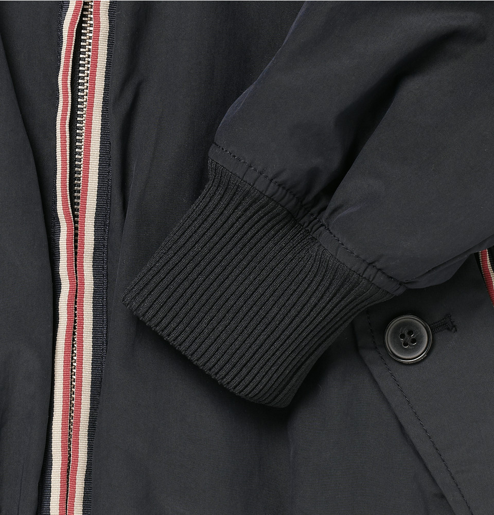 FaÃ§onnable Padded Bomber Jacket in Blue for Men - Lyst