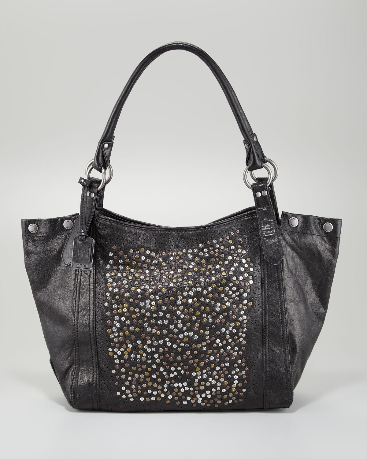 frye deborah studded bag