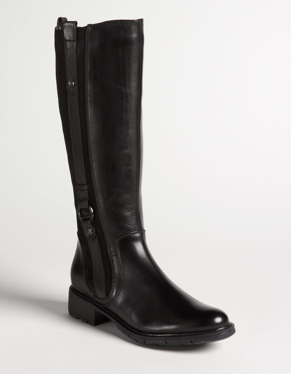 Blondo Varda Leather Tall Boots in Black - Lyst
