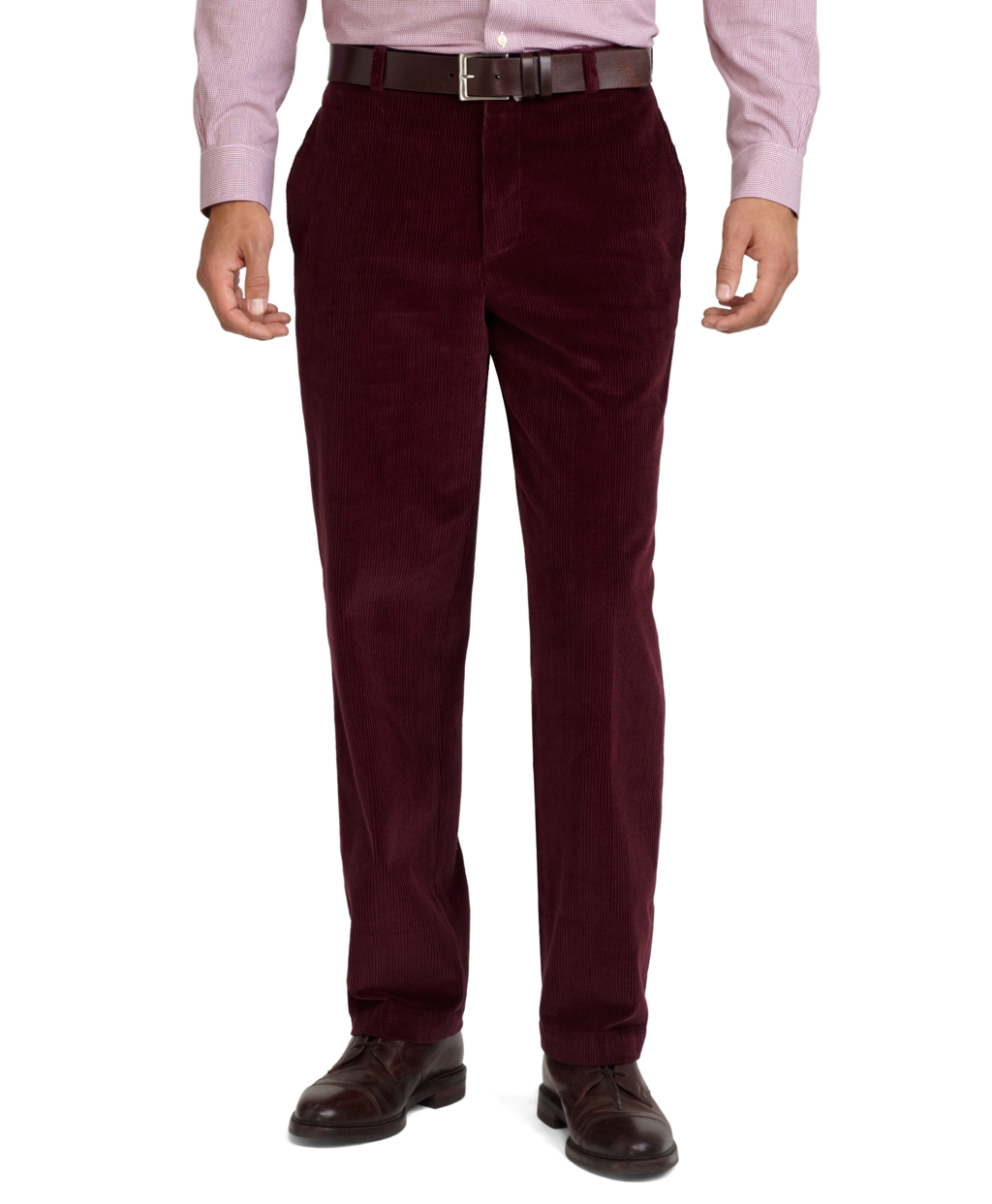 Lyst - Brooks Brothers Hudson 8wale Corduroy Pants in Red for Men
