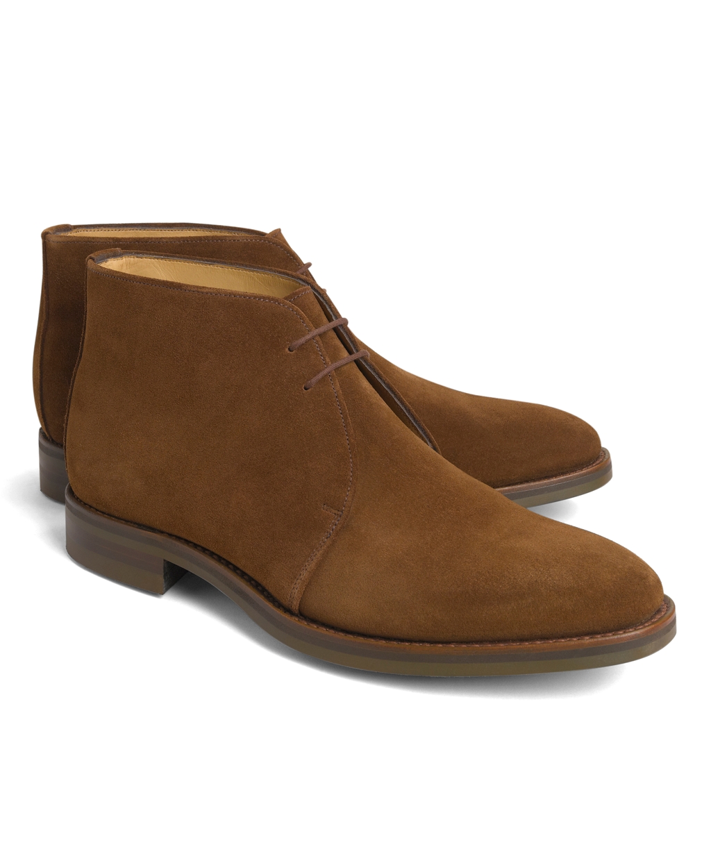 Brooks Brothers Suede Peal & Co.® Chukka Boots in Light Brown (Brown ...