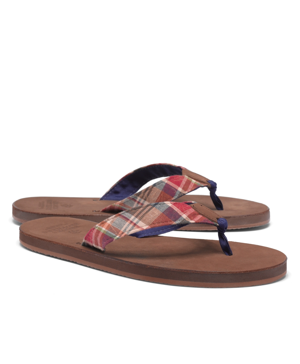 brooks brothers flip flops