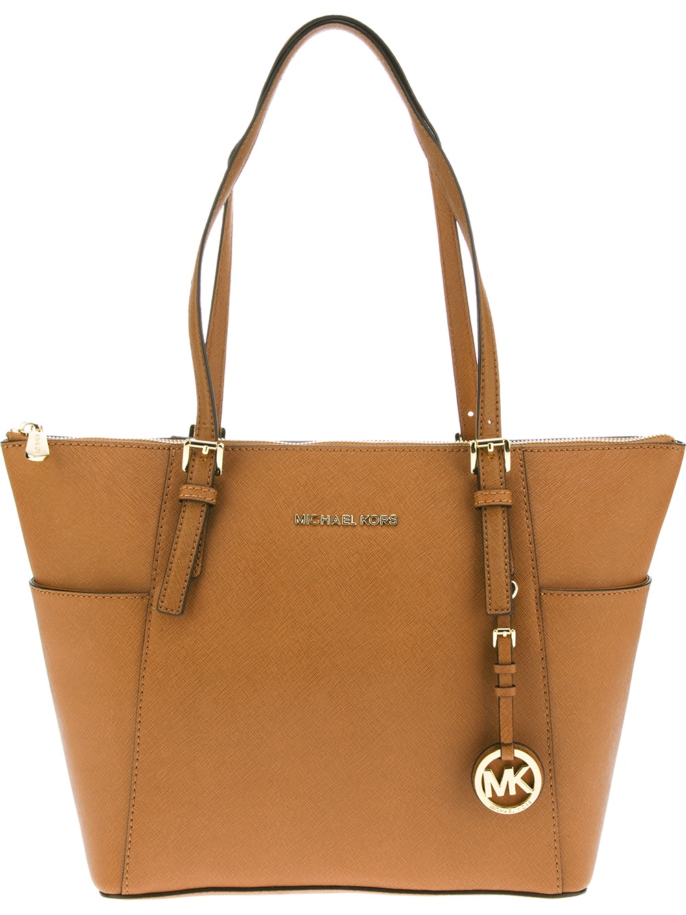 Michael By Michael Kors Shopping Tote in Brown | Lyst