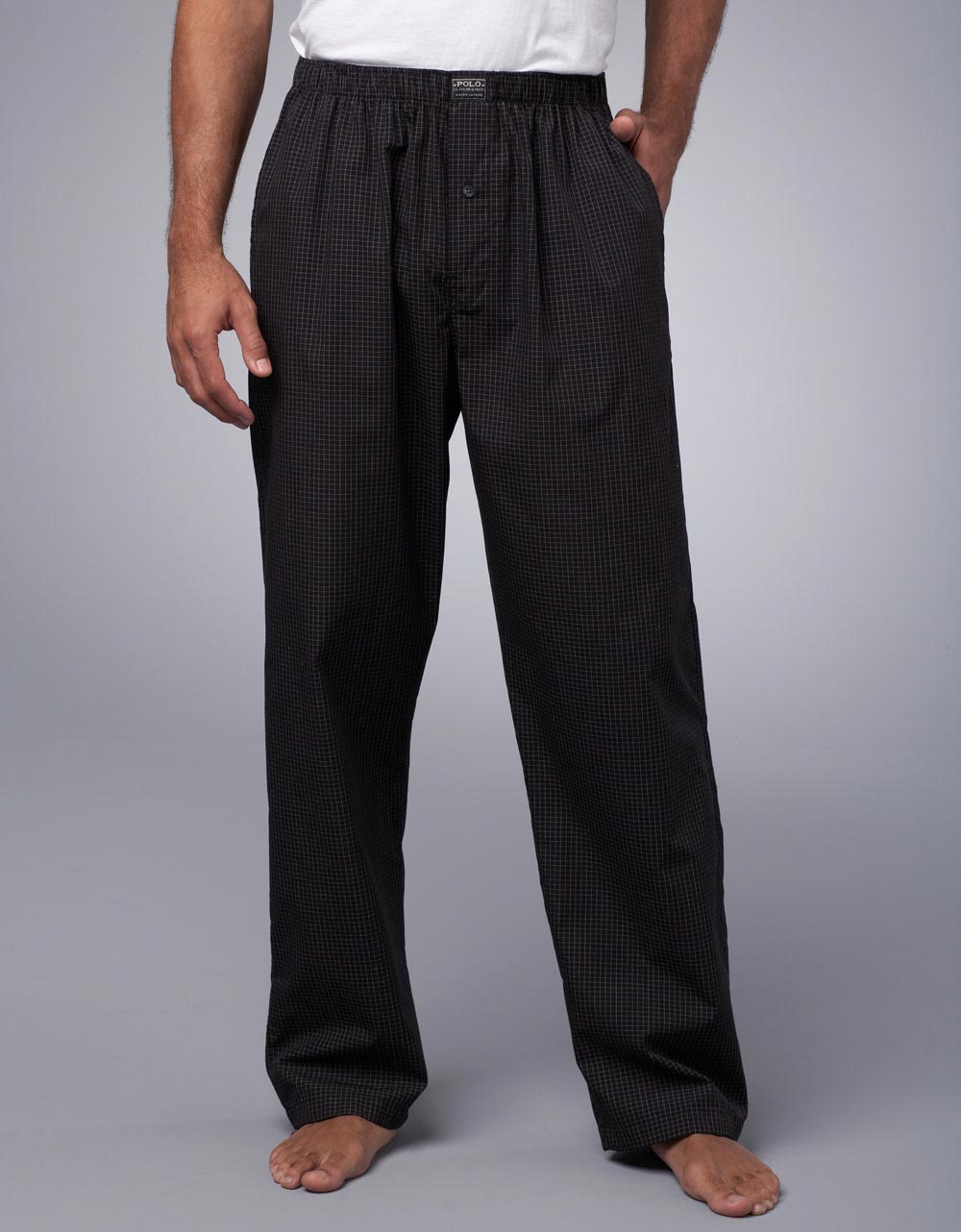 Polo Ralph Lauren Soho Pajama Pants in Black for Men (plaid) | Lyst