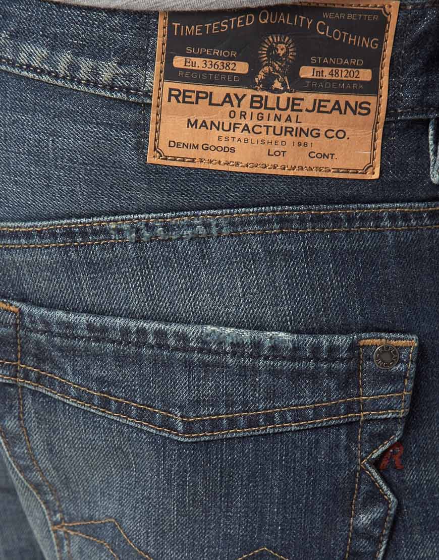 replay jimi bootcut mens jeans