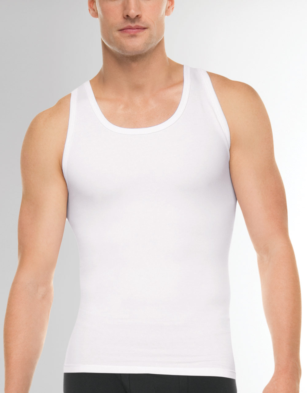 Spanx Tank Top Undershirt in White for Men | Lyst