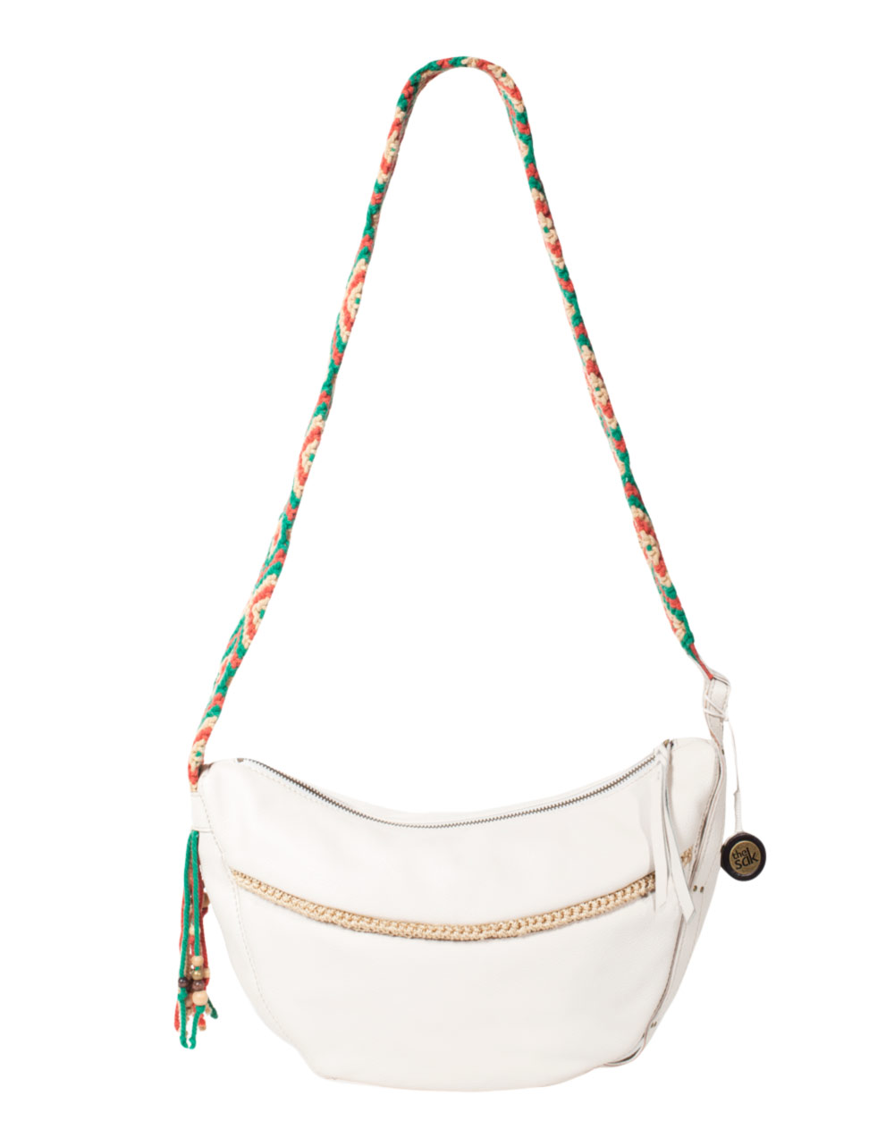The Sak Delano Hobo Bag in White (linen white) Lyst