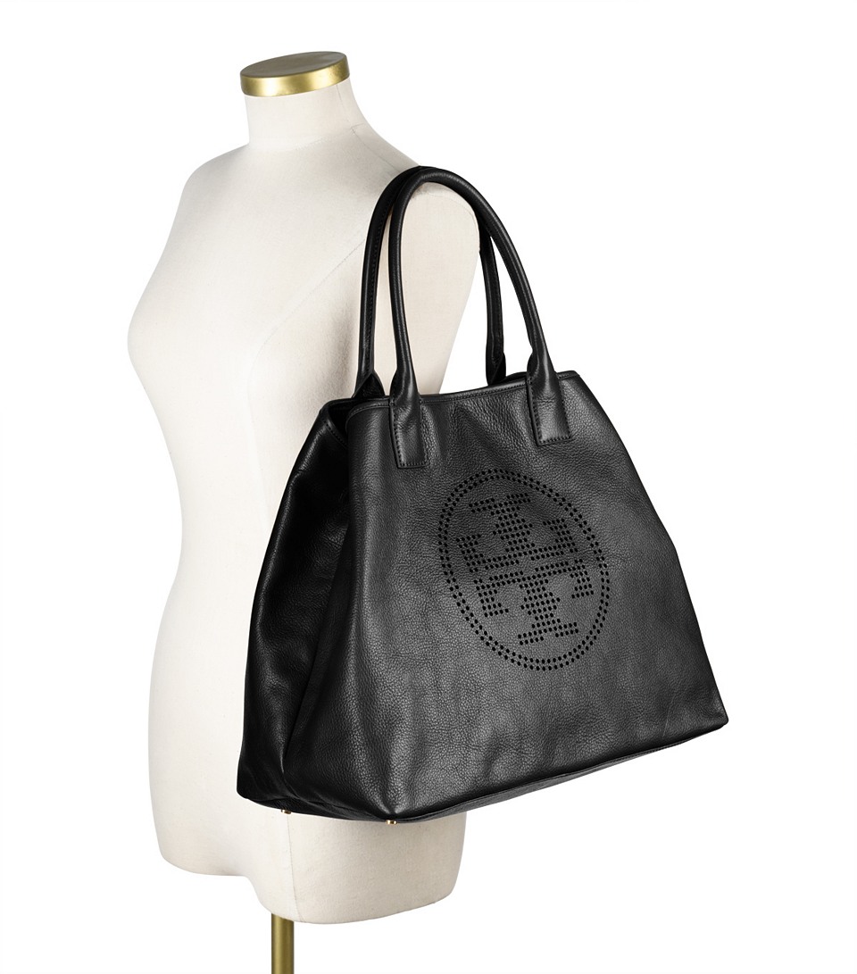 Tory Burch Perforated Logo Tote Germany, SAVE 35% 