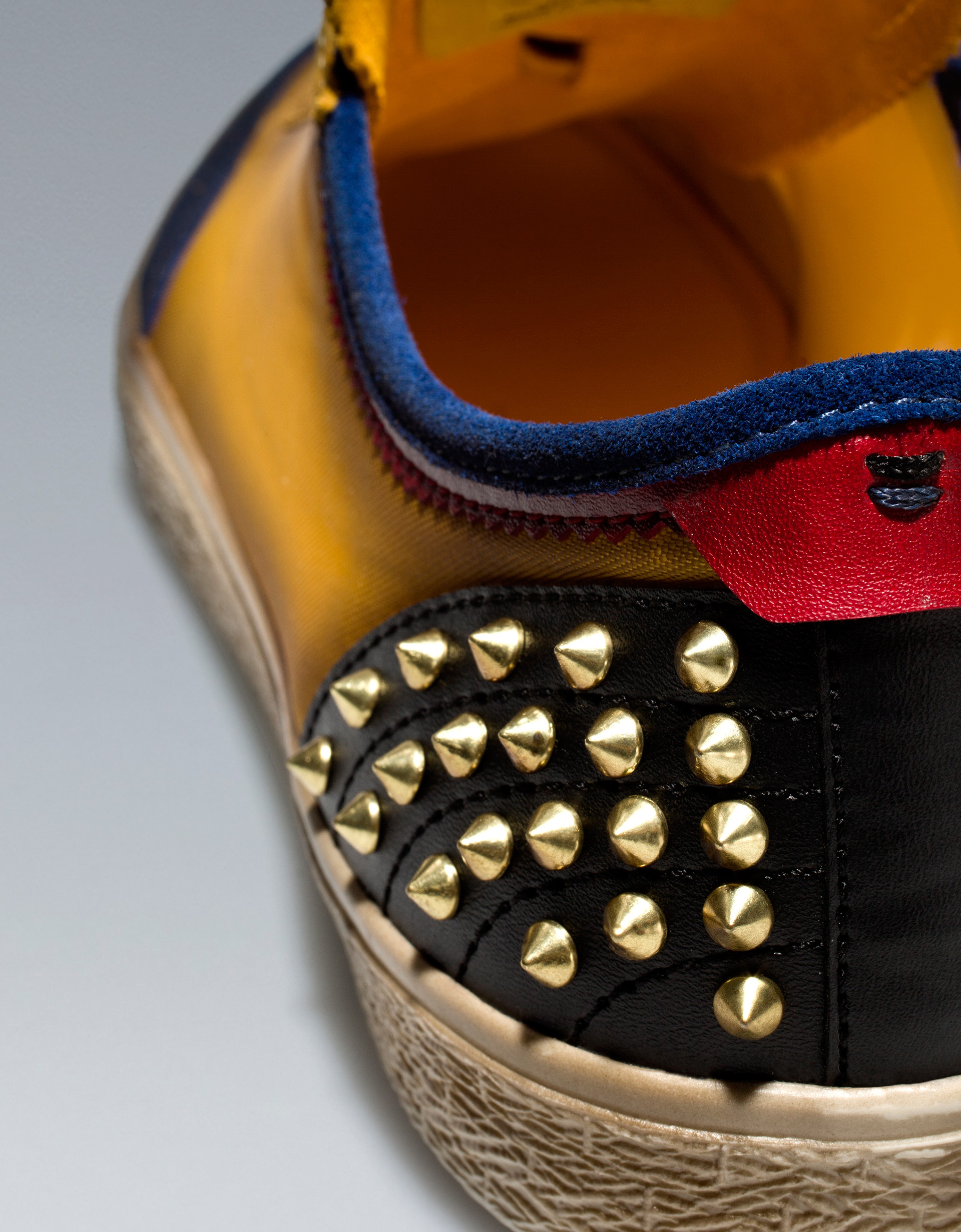 zara gold sneakers